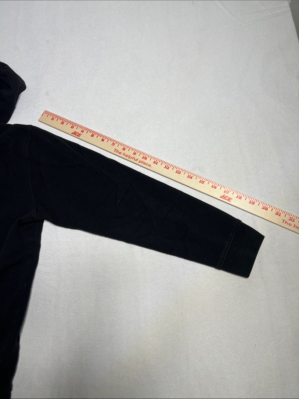 Vans Black Hoodie with Red Rose Graphic - Picture 9 of 13